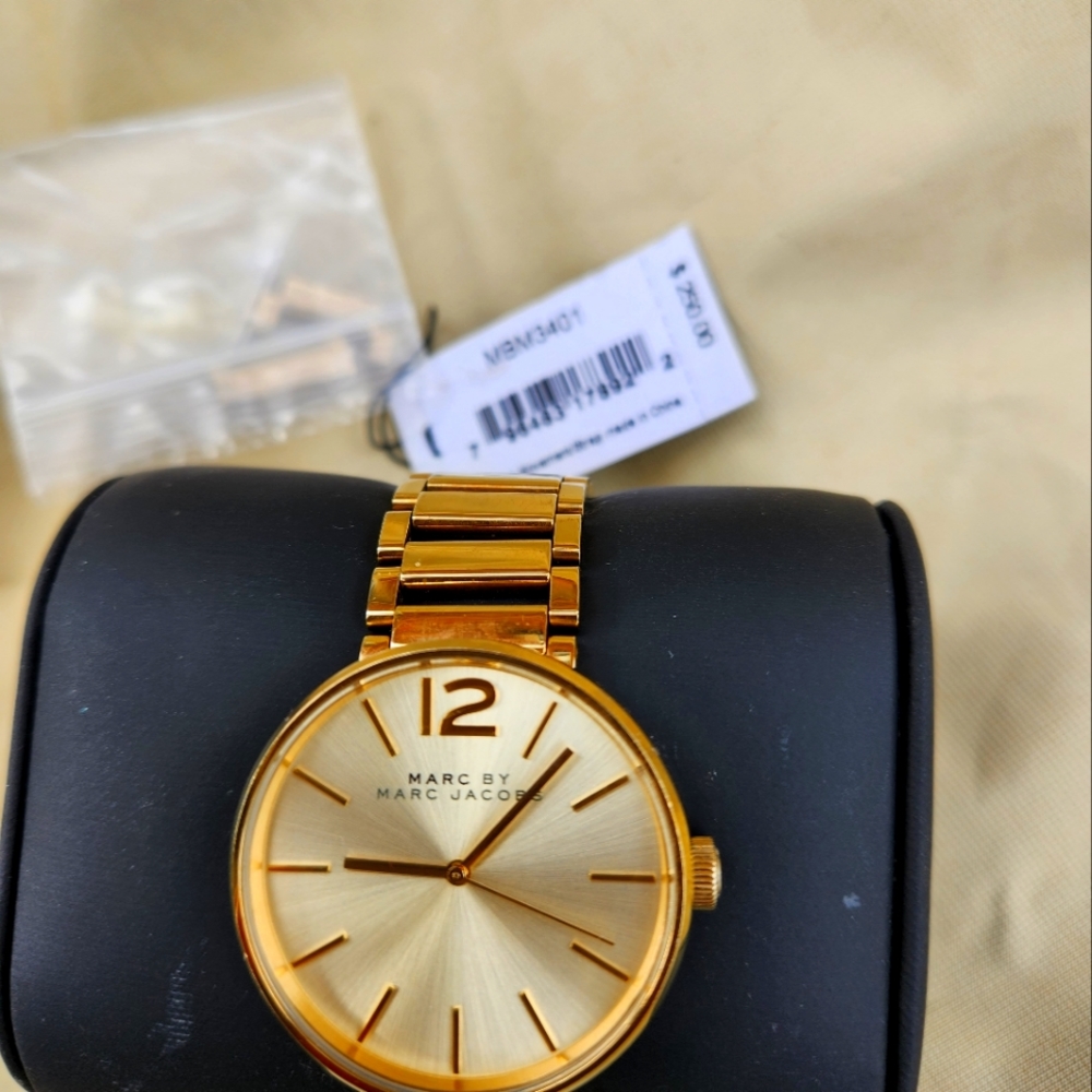 Gold Tone Marc Jacob's Watch